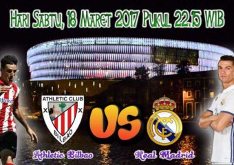 Prediksi Skor Athletic Bilbao vs Real Madrid 18 Maret 2017